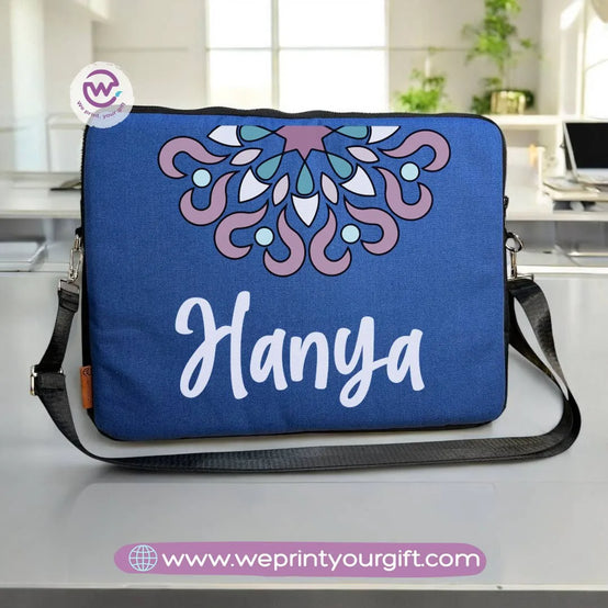 Fabric Laptop Sleeve- Mandala - WE PRINT