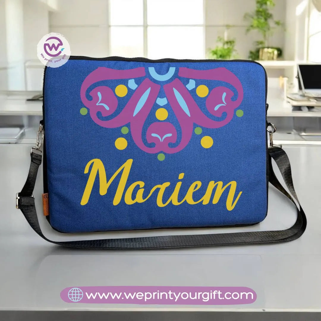 Fabric Laptop Sleeve- Mandala - WE PRINT