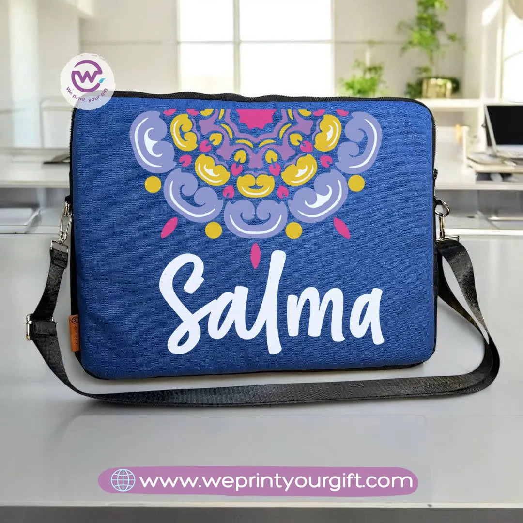 Fabric Laptop Sleeve- Mandala - WE PRINT