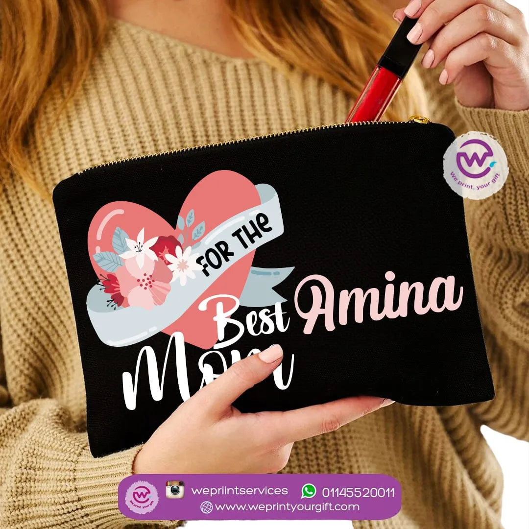 Fabric Makeup Bag- Mother’s Day - WE PRINT