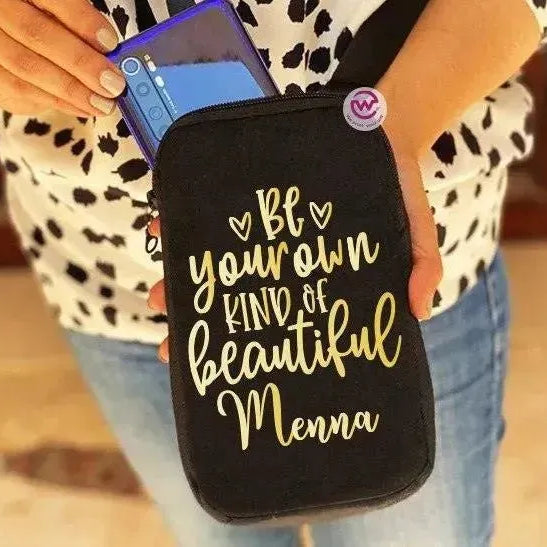 Fabric Mobile Cover -Golden Designs - WE PRINT