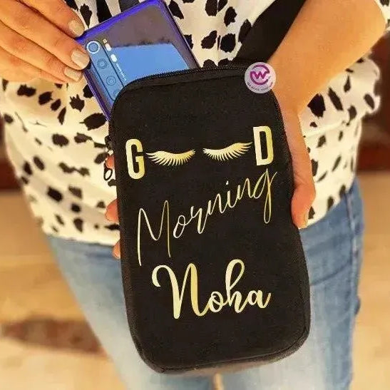 Fabric Mobile Cover -Golden Designs - WE PRINT