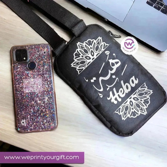 Fabric Mobile Cover -Names-A - WE PRINT