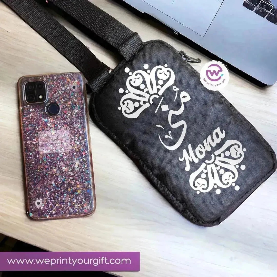 Fabric Mobile Cover -Names-A - WE PRINT