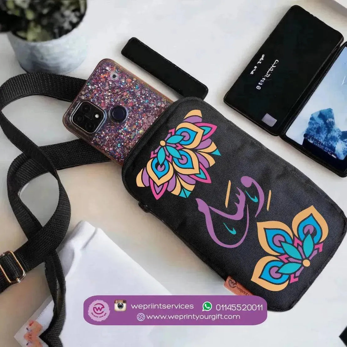 Fabric Mobile Cover - Names - WE PRINT