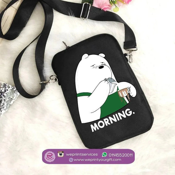 Fabric Mobile Cover - Three Bears - WE PRINT