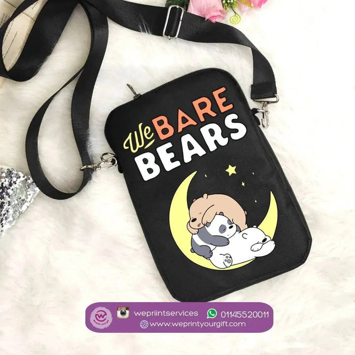 Fabric Mobile Cover - Three Bears - WE PRINT