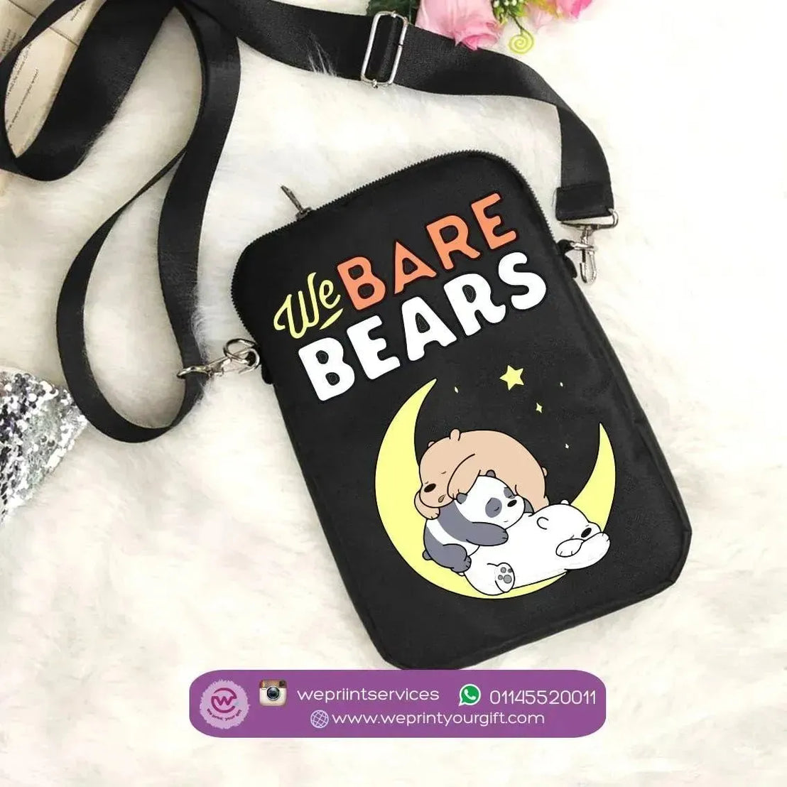 Fabric Tablet Covers - Three Bears - WE PRINT