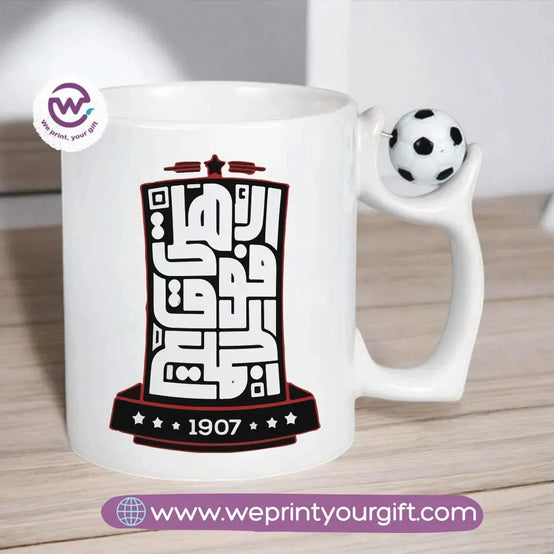 Football Mug-Al ahly - WE PRINT