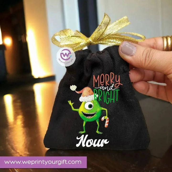 Gift Bags-Christmas -Monster INC. - WE PRINT