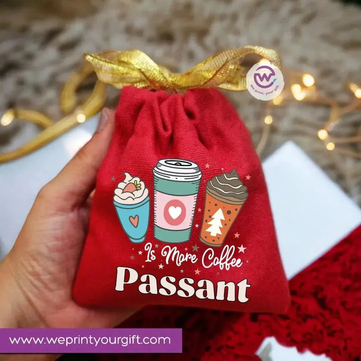 Gift Bags-Christmas -Names - WE PRINT