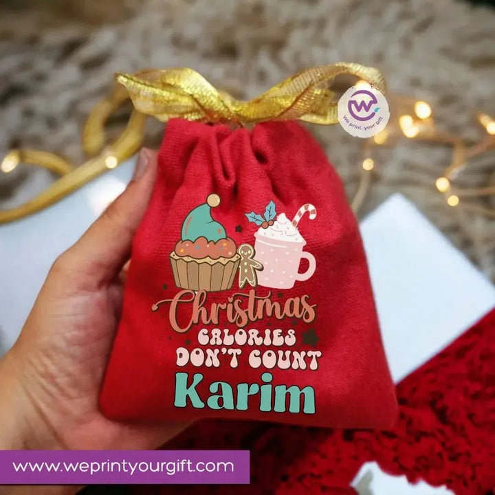 Gift Bags-Christmas -Names - WE PRINT