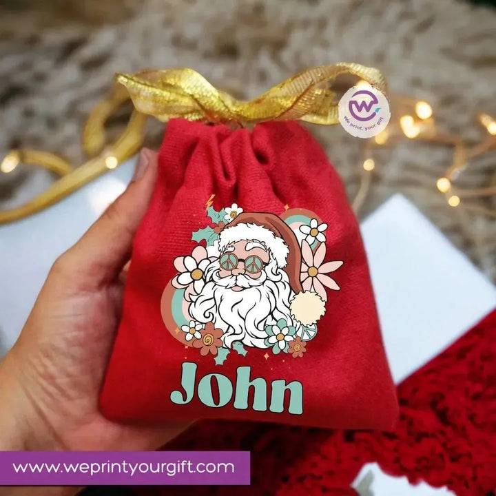 Gift Bags-Christmas -Names - WE PRINT