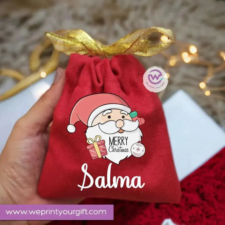 Gift Bags-Christmas -Names - WE PRINT