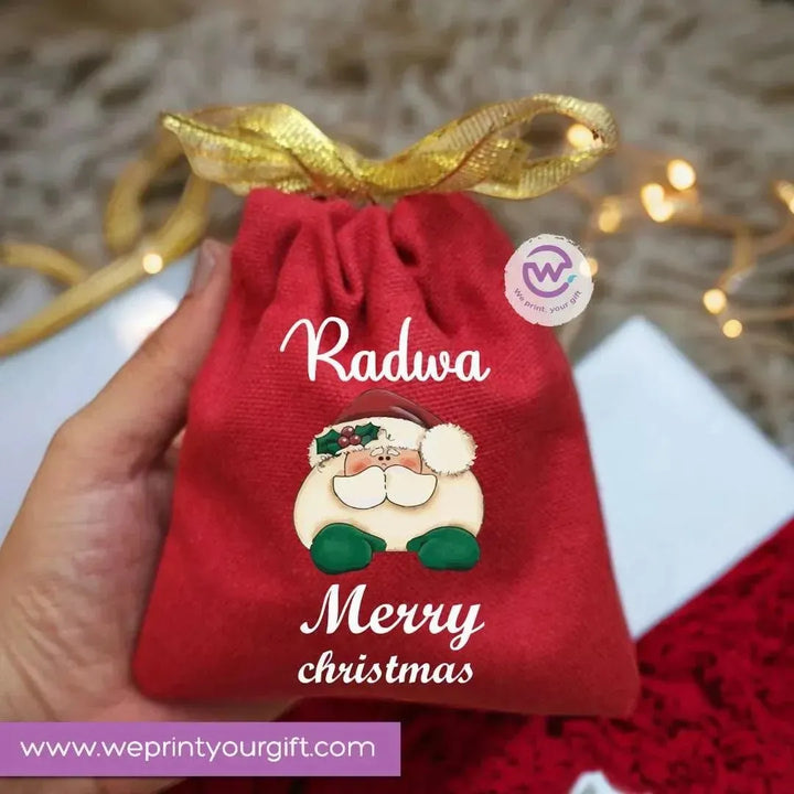 Gift Bags-Christmas -Names - WE PRINT