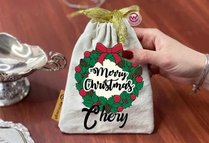 Gift Bags-Christmas -Snow - WE PRINT