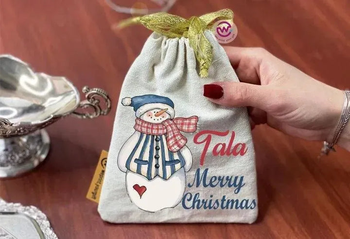 Gift Bags-Christmas -Snow - WE PRINT