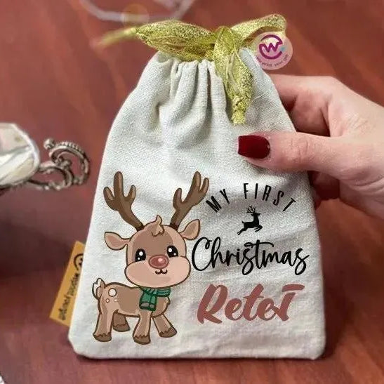 Gift Bags-Christmas -Snow - WE PRINT