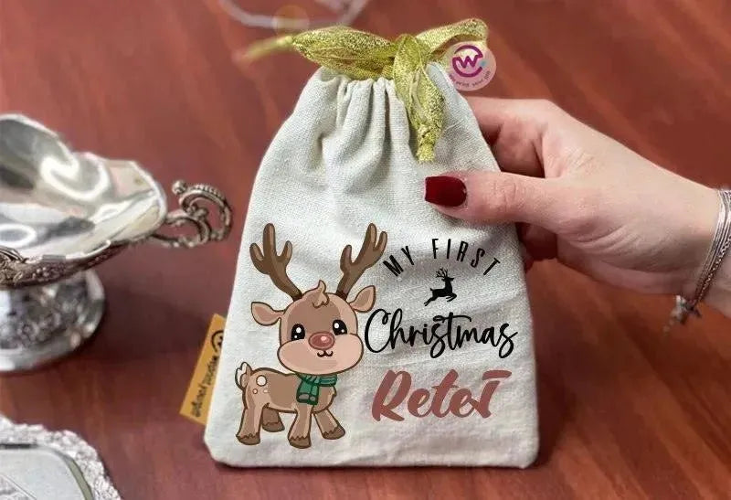 Gift Bags-Christmas -Snow - WE PRINT