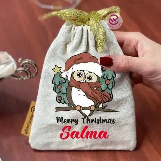 Gift Bags-Christmas -Snow - WE PRINT