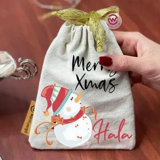 Gift Bags-Christmas -Snow - WE PRINT