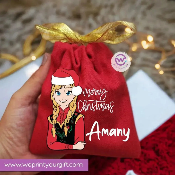 Gift Bags-Merry Christmas -Red - WE PRINT