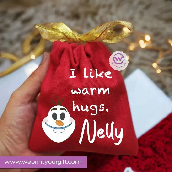 Gift Bags-Merry Christmas -Red - WE PRINT