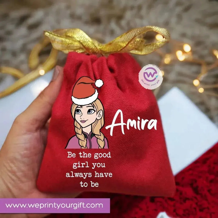 Gift Bags-Merry Christmas -Red - WE PRINT