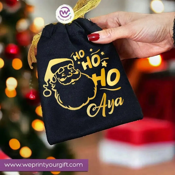 Gift Bags-New year 2024 - Christmas -Black - WE PRINT