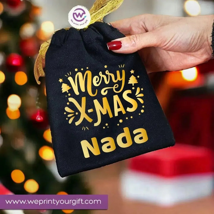 Gift Bags-New year 2024 - Christmas -Black - WE PRINT