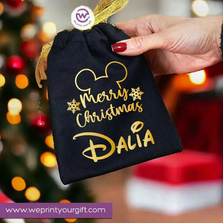 Gift Bags-New year 2024 - Christmas -Black - WE PRINT