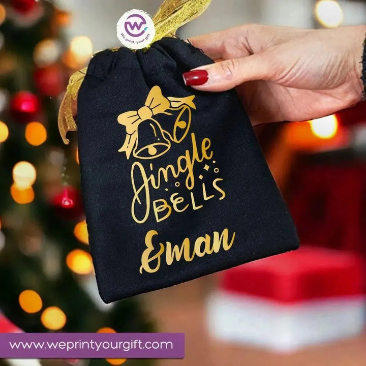 Gift Bags-New year 2024 - Christmas -Black - WE PRINT