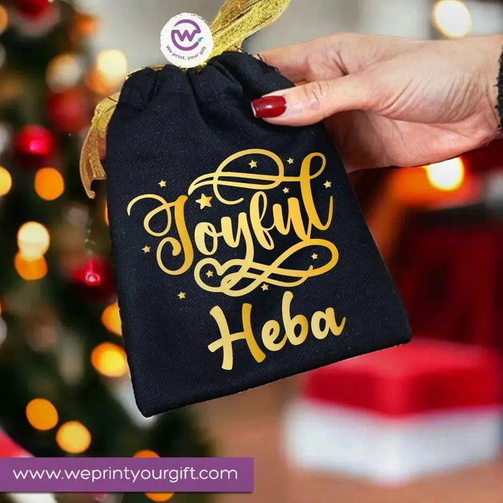 Gift Bags-New year 2024 - Christmas -Black - WE PRINT