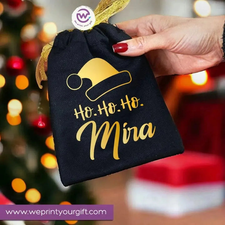 Gift Bags-New year 2024 - Christmas -Black - WE PRINT