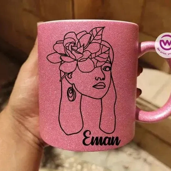 Glitter Mug -BOHO A - WE PRINT