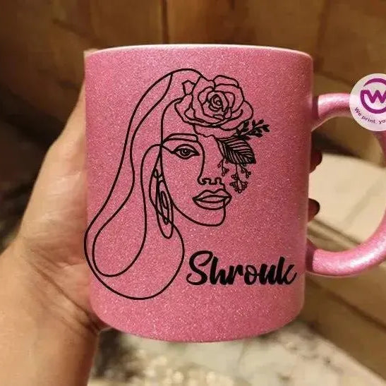 Glitter Mug -BOHO A - WE PRINT