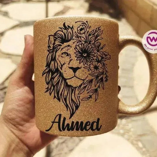 Glitter Mug - Boho - WE PRINT