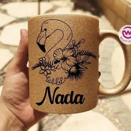 Glitter Mug - Boho - WE PRINT