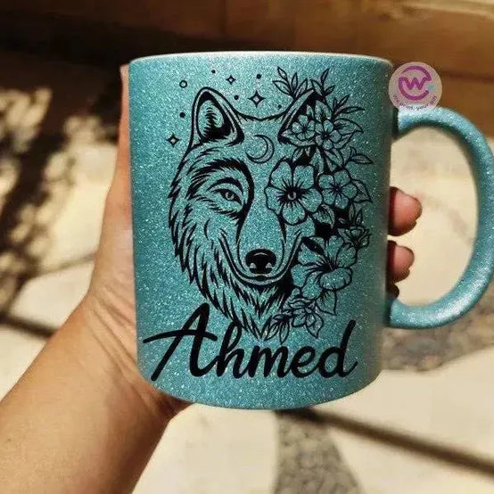 Glitter Mug - Inspirational Quotes A - WE PRINT