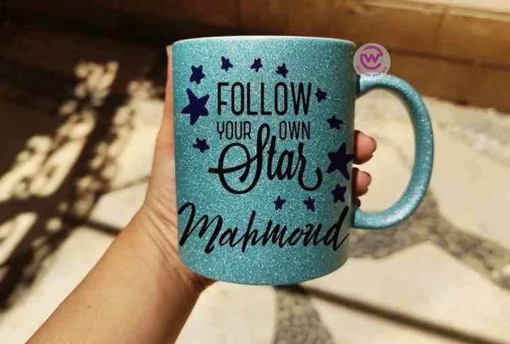 Glitter Mug - Inspirational Quotes A - WE PRINT