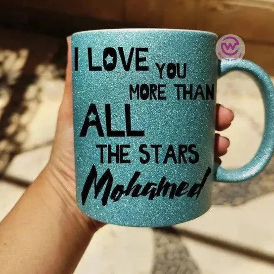 Glitter Mug - Inspirational Quotes A - WE PRINT