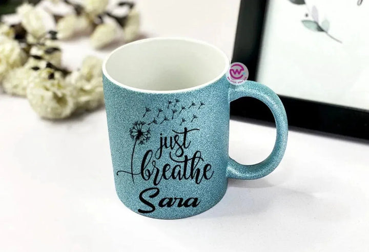 Glitter Mug - Inspirational Quotes C - WE PRINT