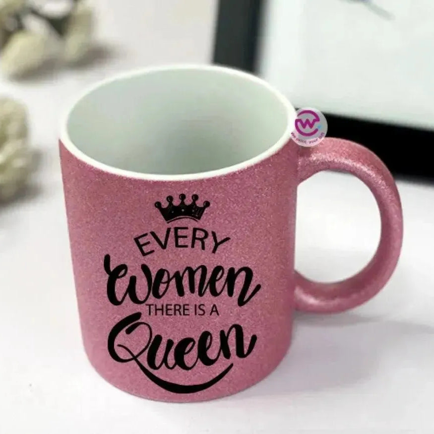 Glitter Mug - Inspirational Quotes - WE PRINT