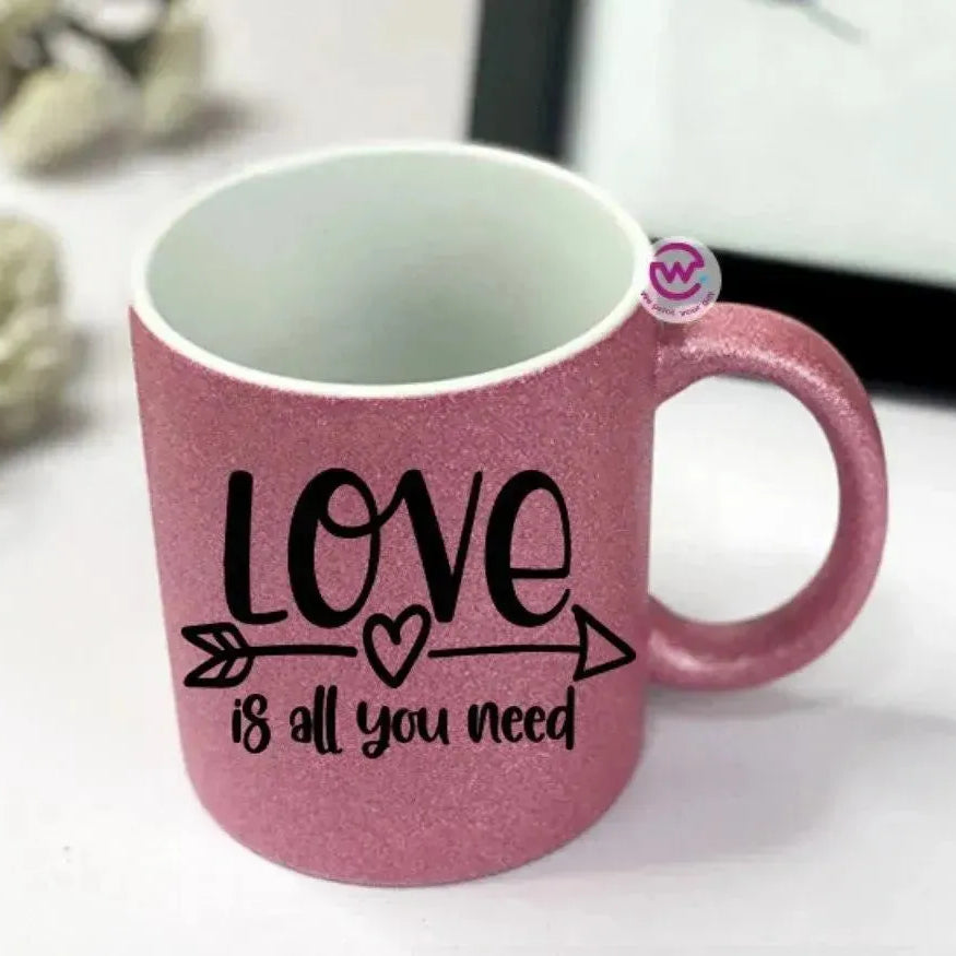 Glitter Mug - Inspirational Quotes - WE PRINT