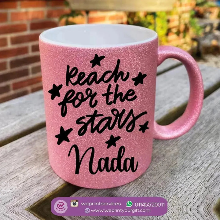 Glitter Mug - Motivation - WE PRINT