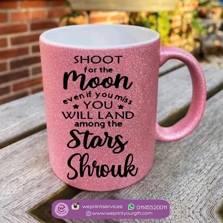 Glitter Mug - Motivation - WE PRINT