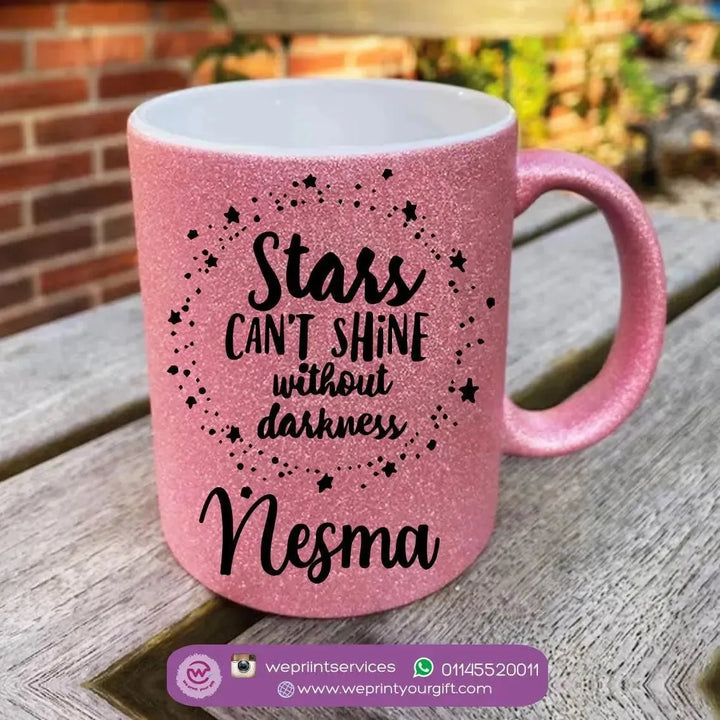 Glitter Mug - Motivation - WE PRINT