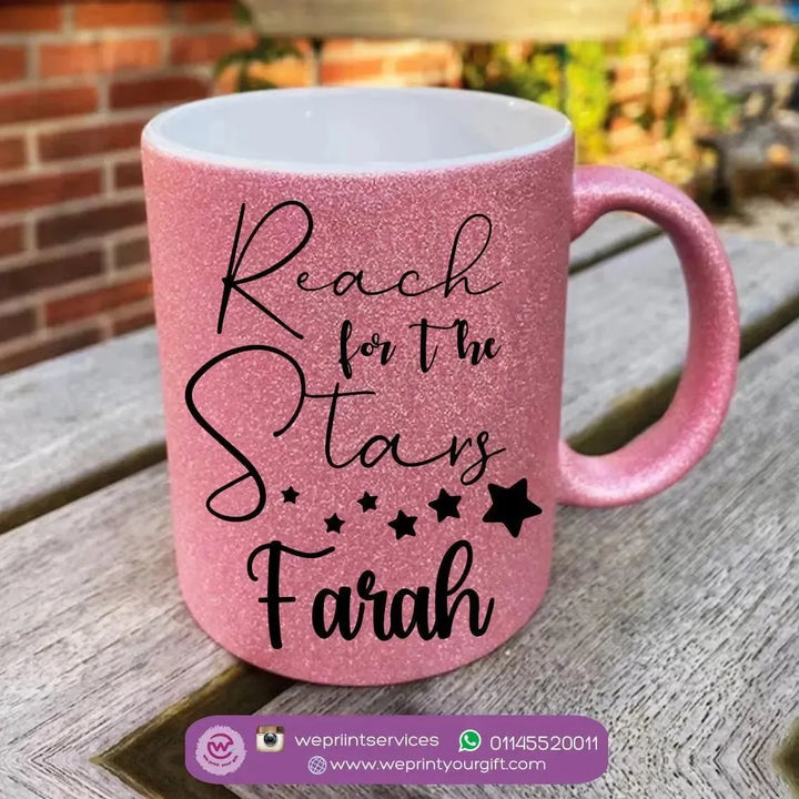 Glitter Mug - Motivation - WE PRINT