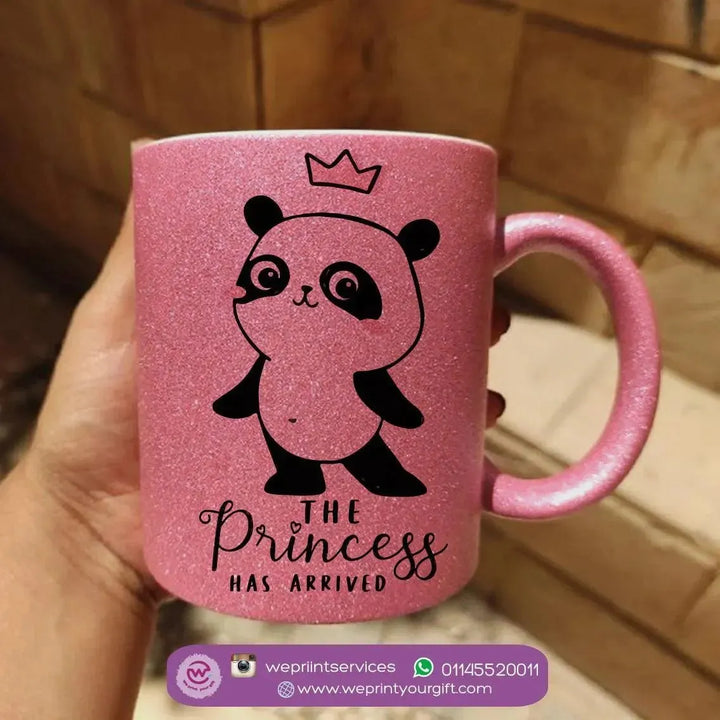 Glitter Mug - Panda - WE PRINT