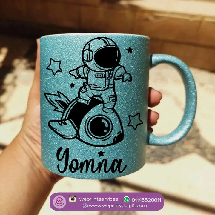 Glitter Mug - Space - WE PRINT